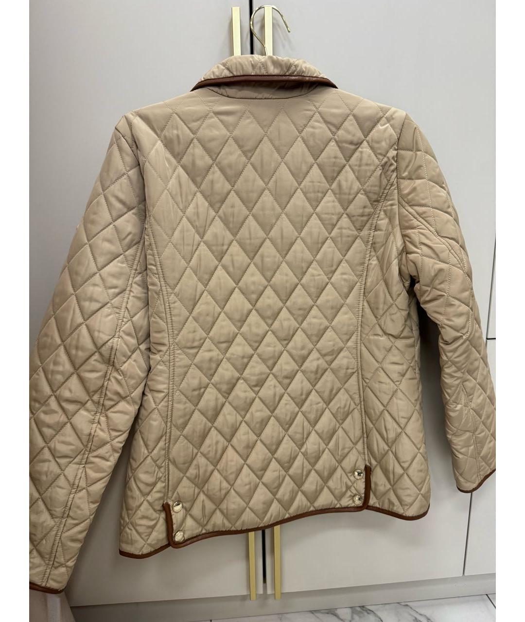 MICHAEL KORS Бежевая полиэстеровая куртка, фото 2