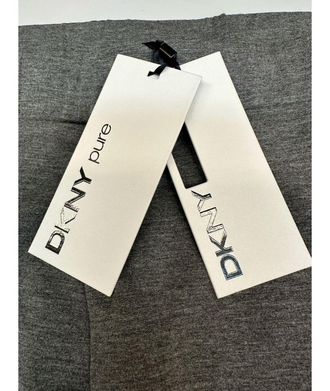 DKNY Серые вискозные спортивные брюки и шорты, фото 6