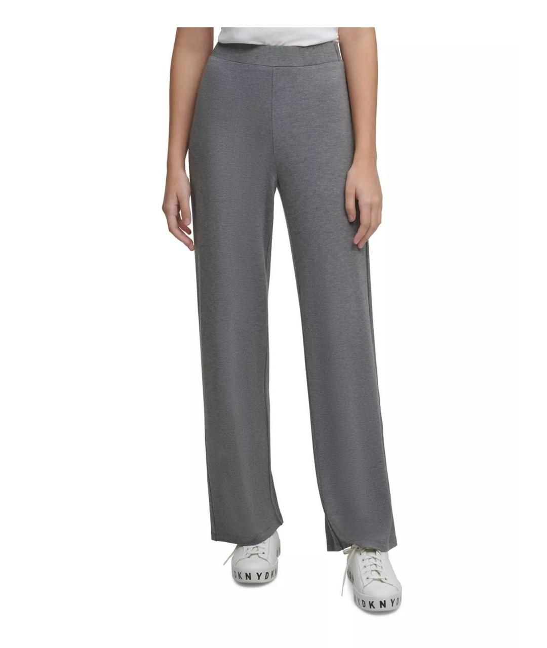 DKNY Серые вискозные спортивные брюки и шорты, фото 7