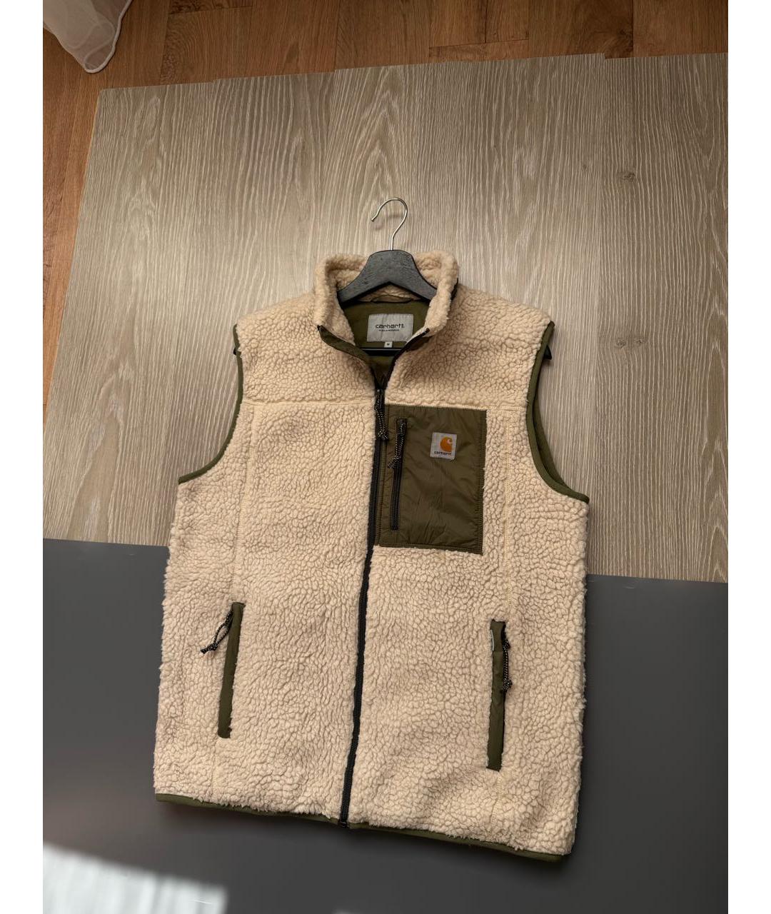 CARHARTT Бежевый полиэстеровый жилет, фото 2
