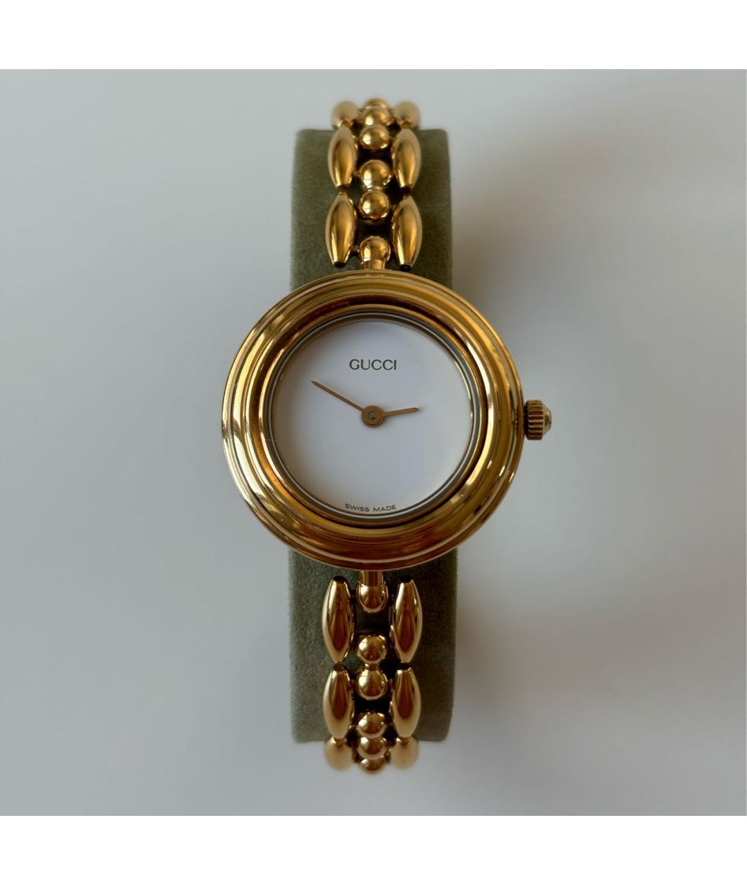 GUCCI Золотые позолоченные часы, фото 7
