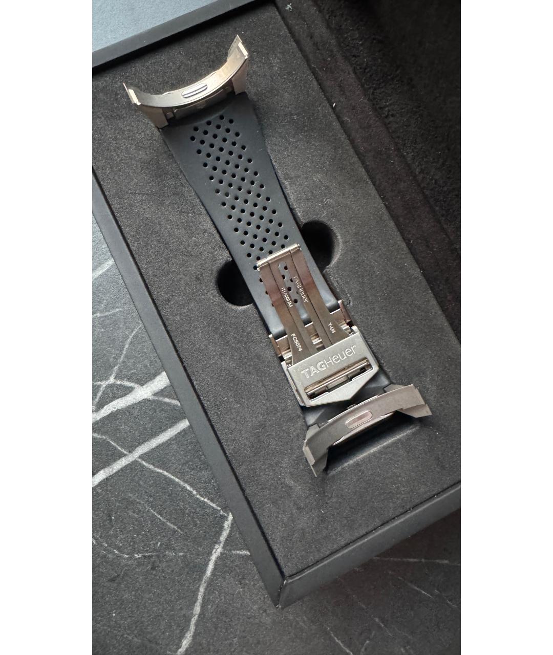 TAG HEUER Черные титановые часы, фото 6