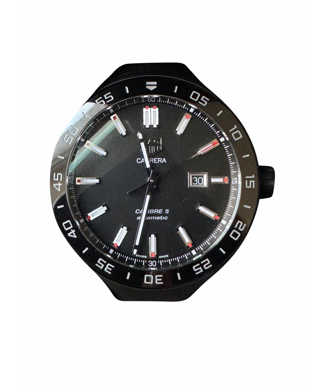 TAG HEUER Черные титановые часы, фото 1