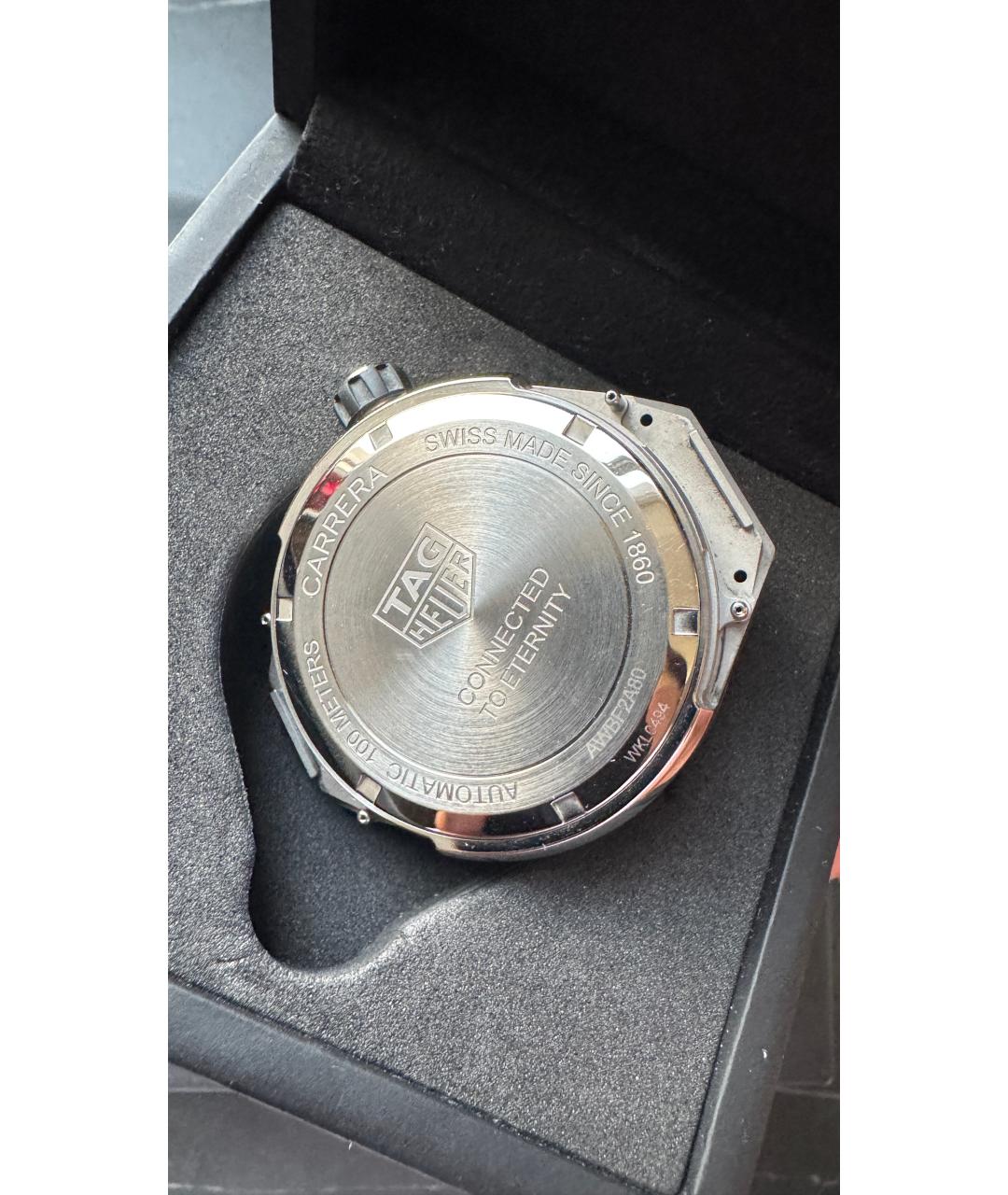 TAG HEUER Черные титановые часы, фото 2