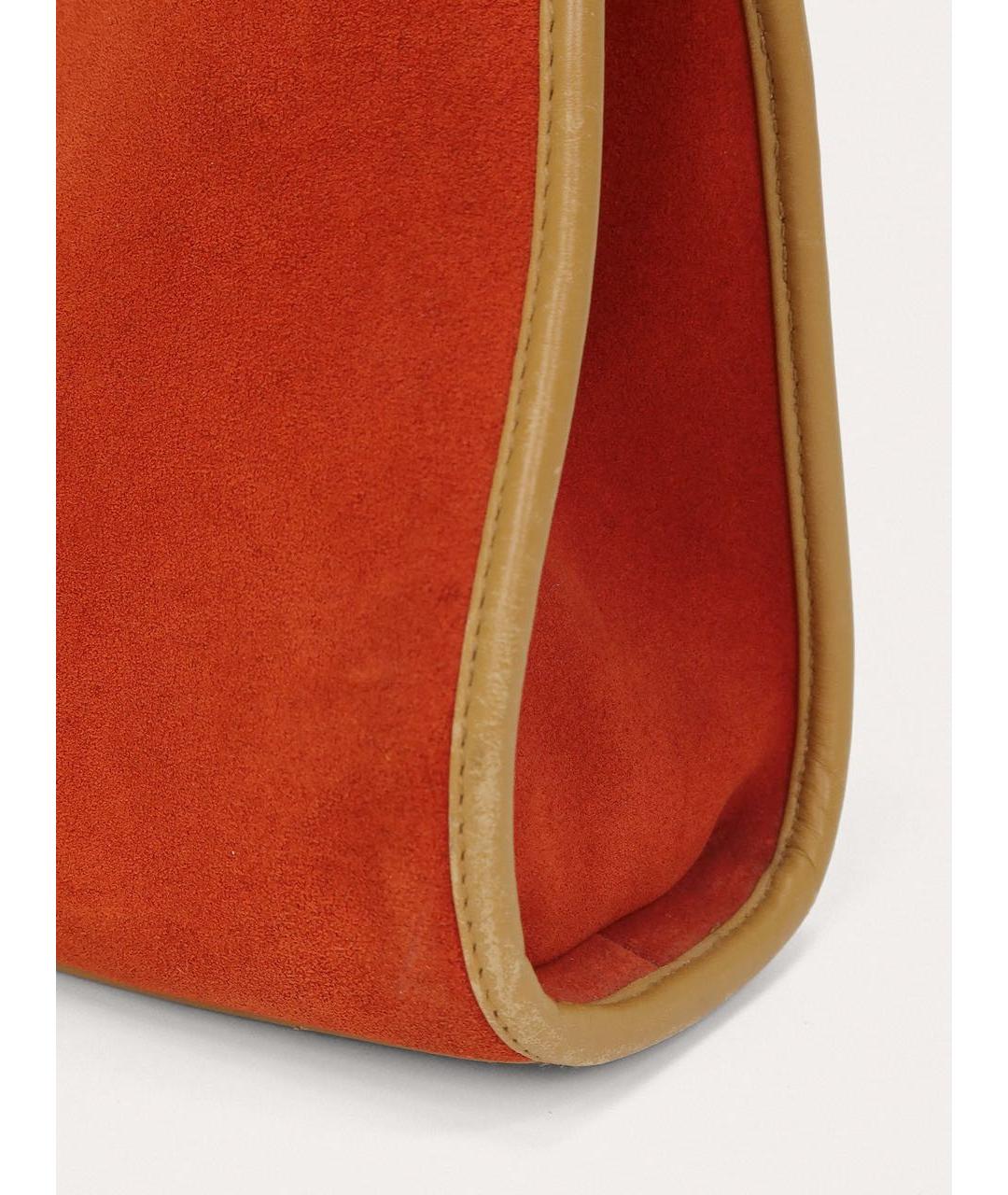 GUCCI Красная тканевая сумка с короткими ручками, фото 7