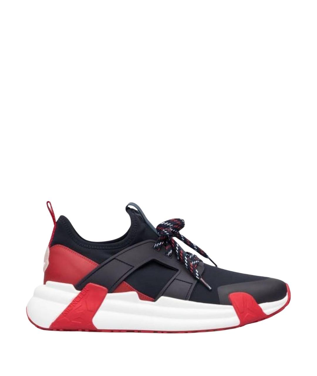 MONCLER Мульти текстильные кроссовки, фото 1