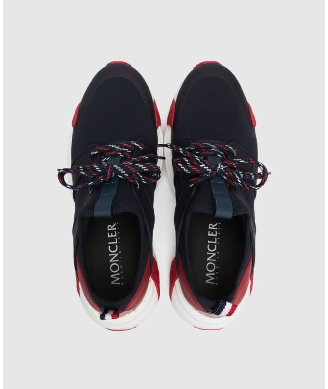 MONCLER Мульти текстильные кроссовки, фото 4