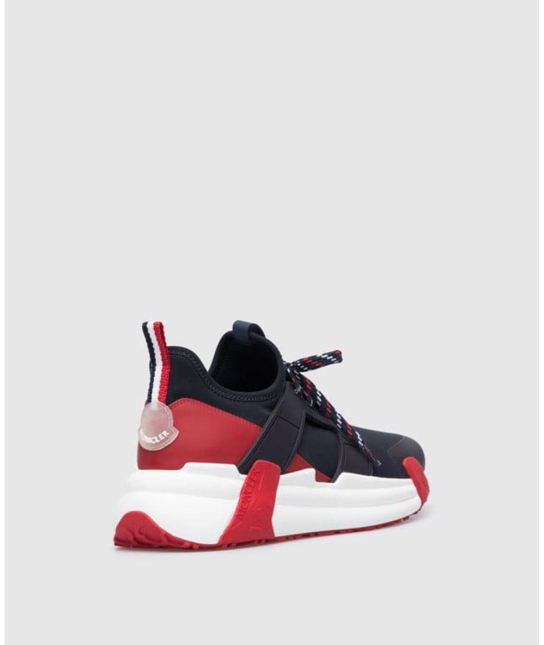 MONCLER Мульти текстильные кроссовки, фото 3