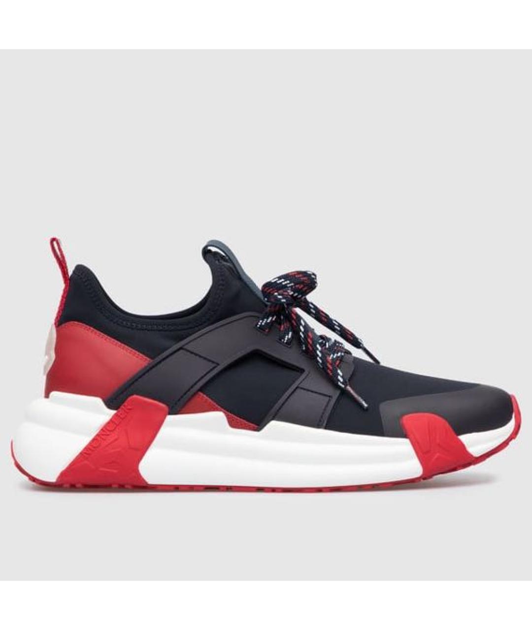 MONCLER Мульти текстильные кроссовки, фото 6