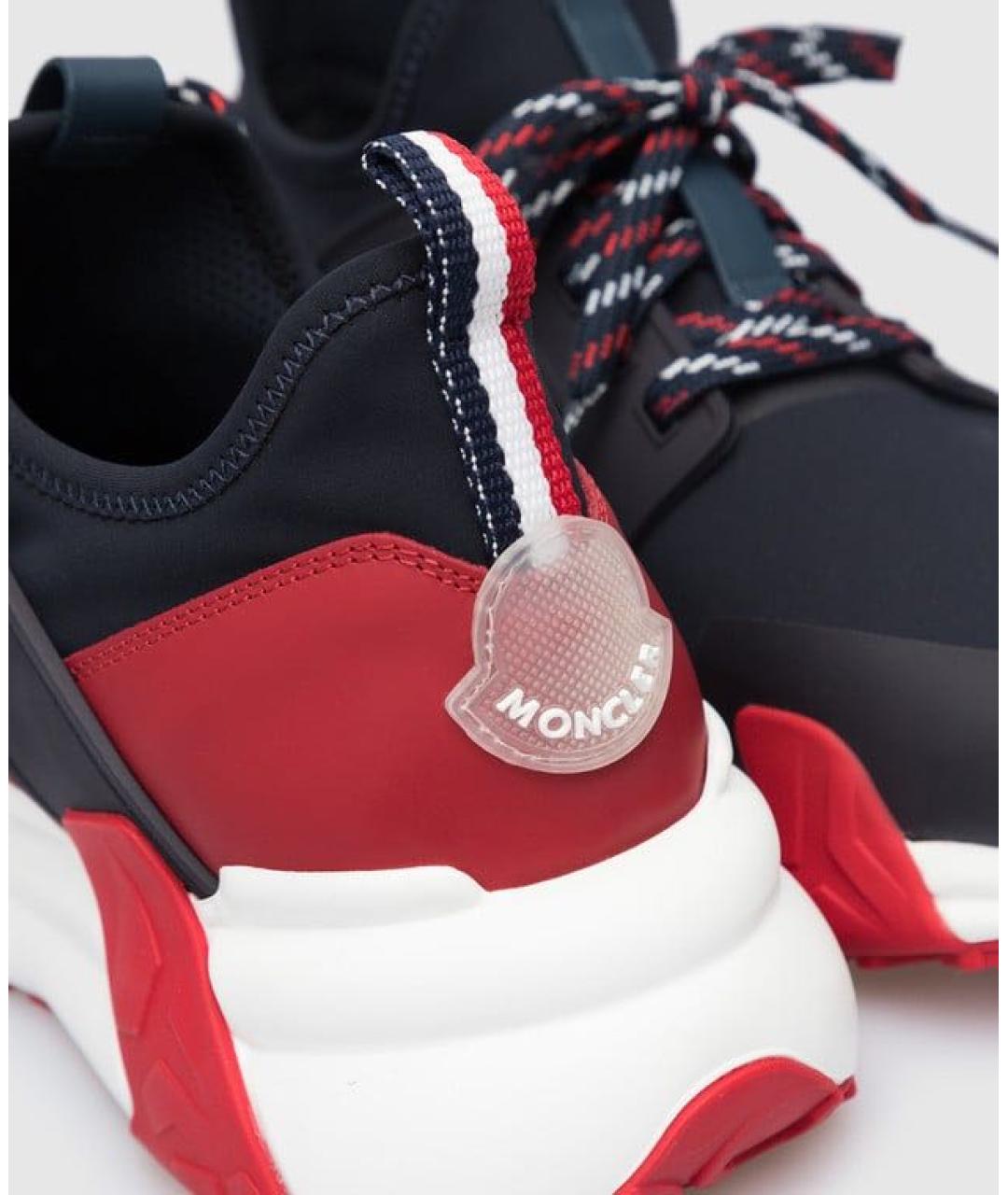 MONCLER Мульти текстильные кроссовки, фото 5