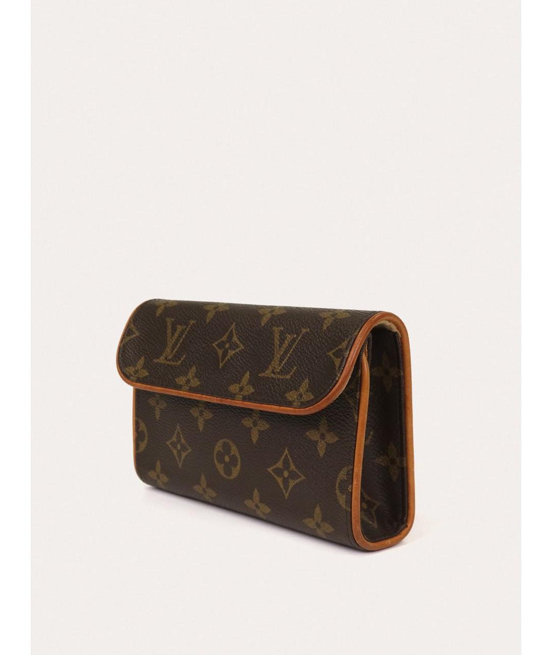 LOUIS VUITTON Коричневая поясная сумка, фото 2