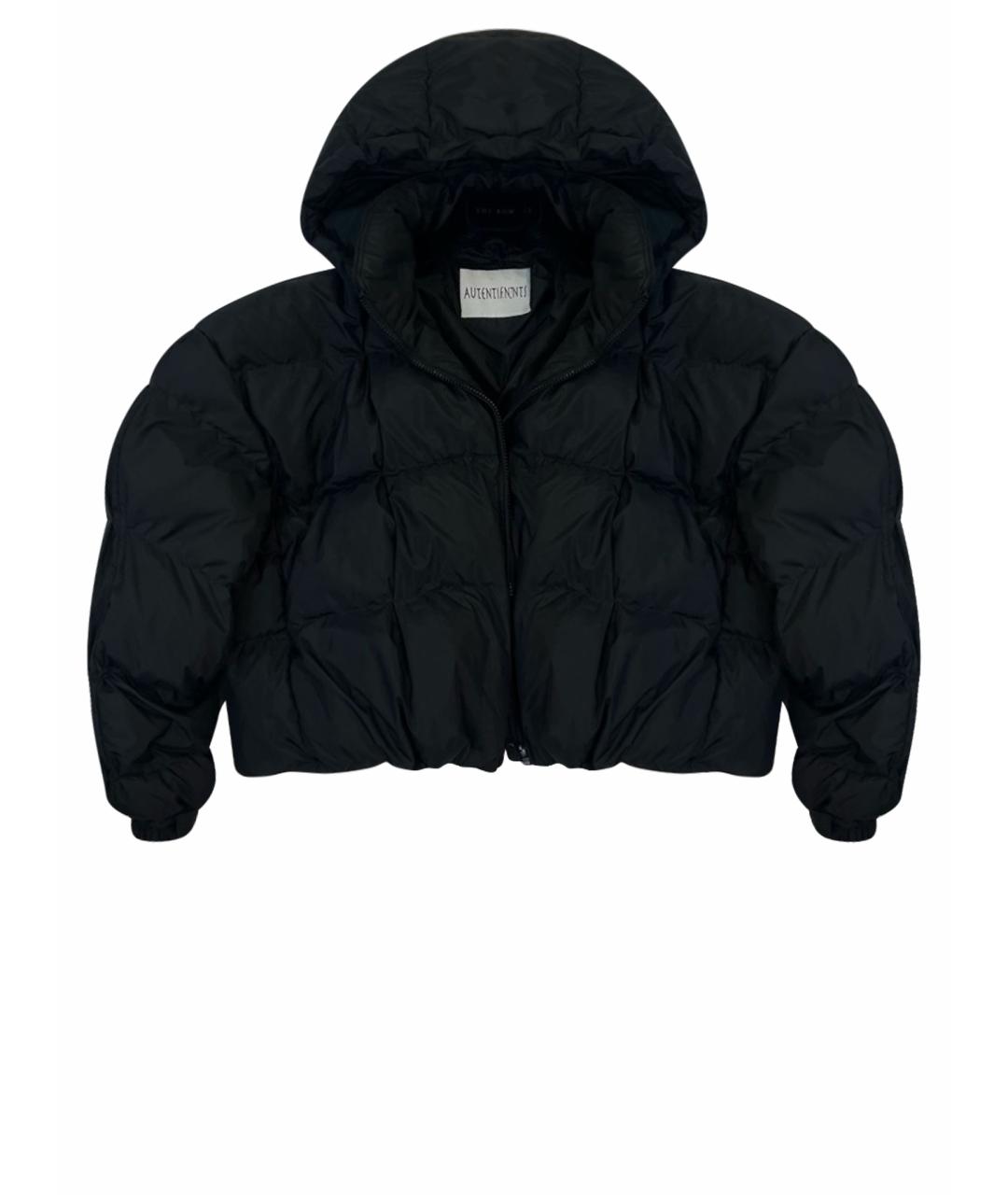 AUTENTIMENTS Черная полиэстеровая куртка, фото 6