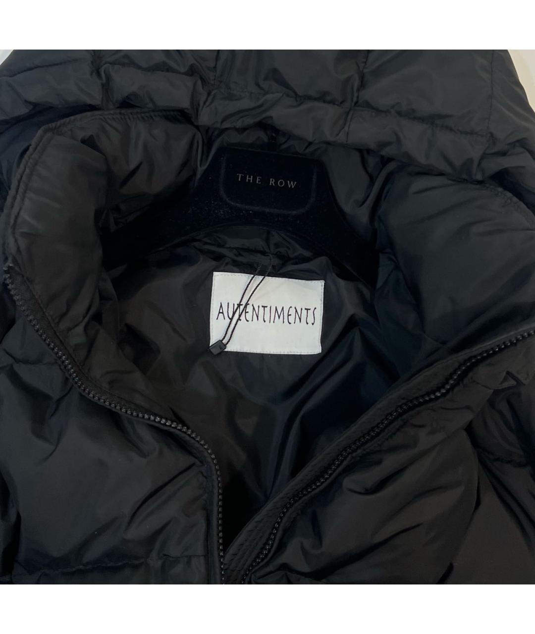 AUTENTIMENTS Черная полиэстеровая куртка, фото 3
