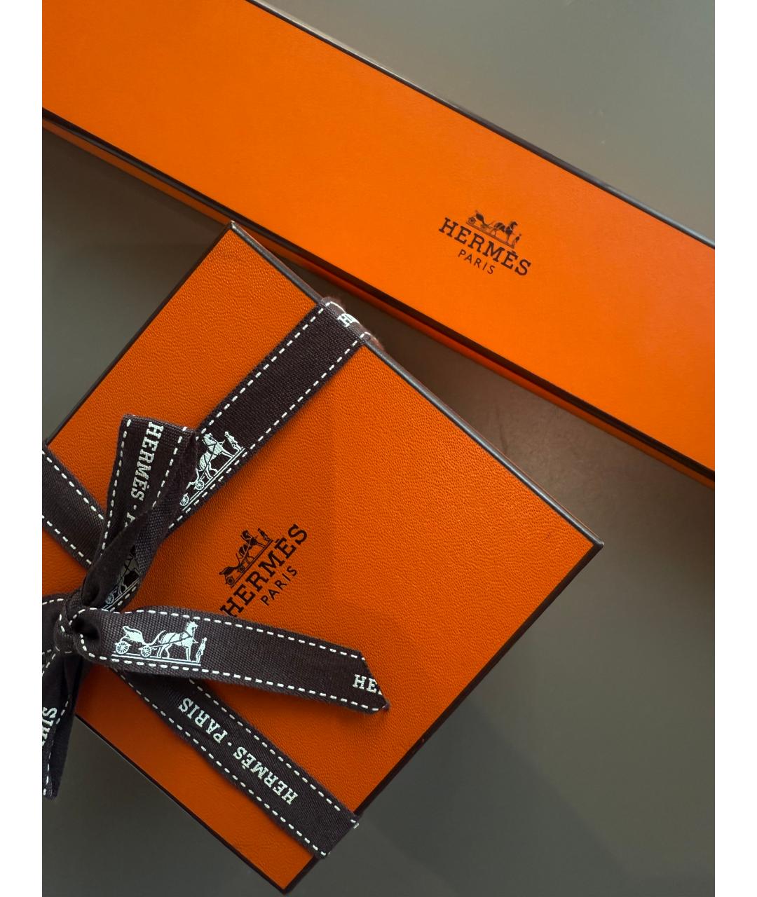 HERMES Белые стальные часы, фото 3