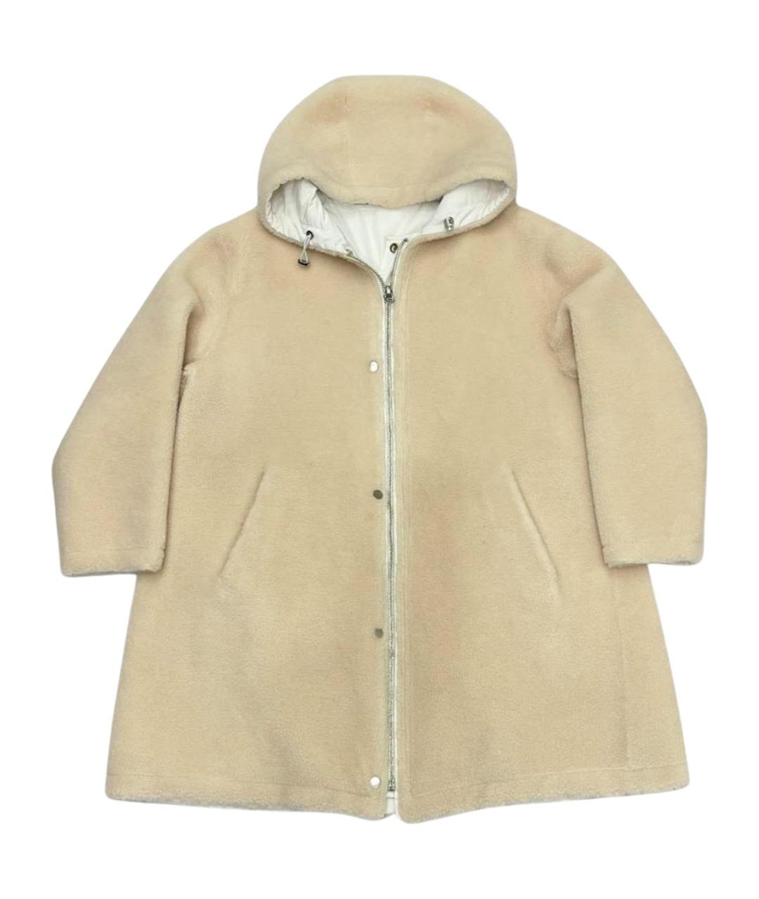 YVES SALOMON Бежевая парка, фото 1