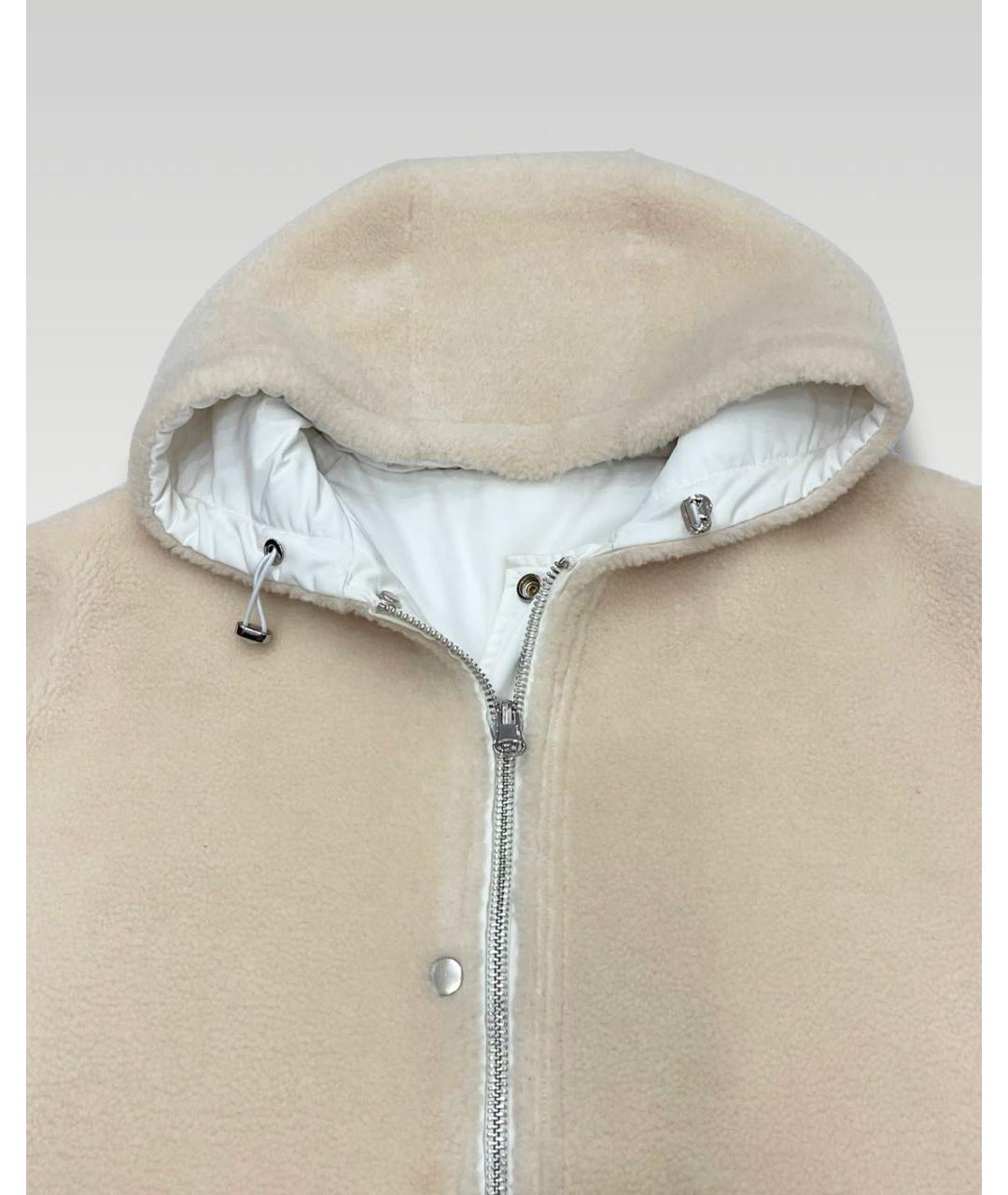 YVES SALOMON Бежевая парка, фото 4