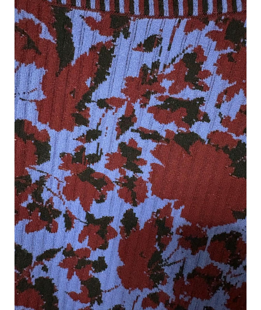 ACNE STUDIOS Синяя вискозная юбка миди, фото 4