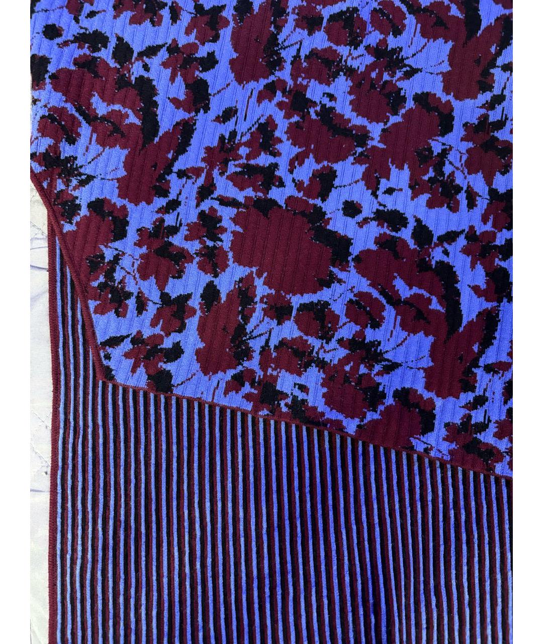 ACNE STUDIOS Синяя вискозная юбка миди, фото 7