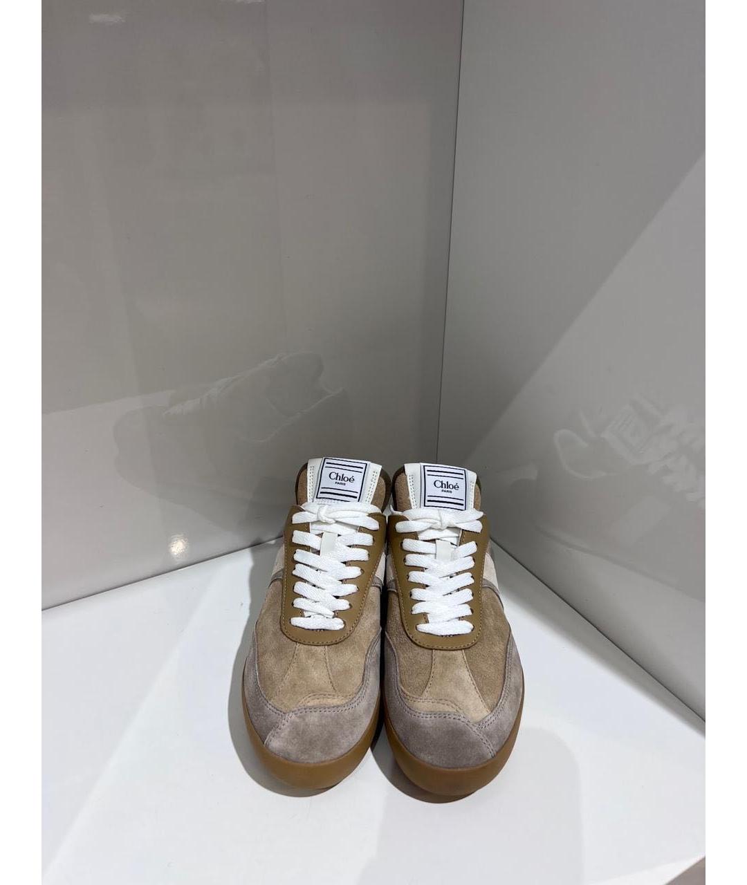 CHLOE Мульти замшевые кеды, фото 3