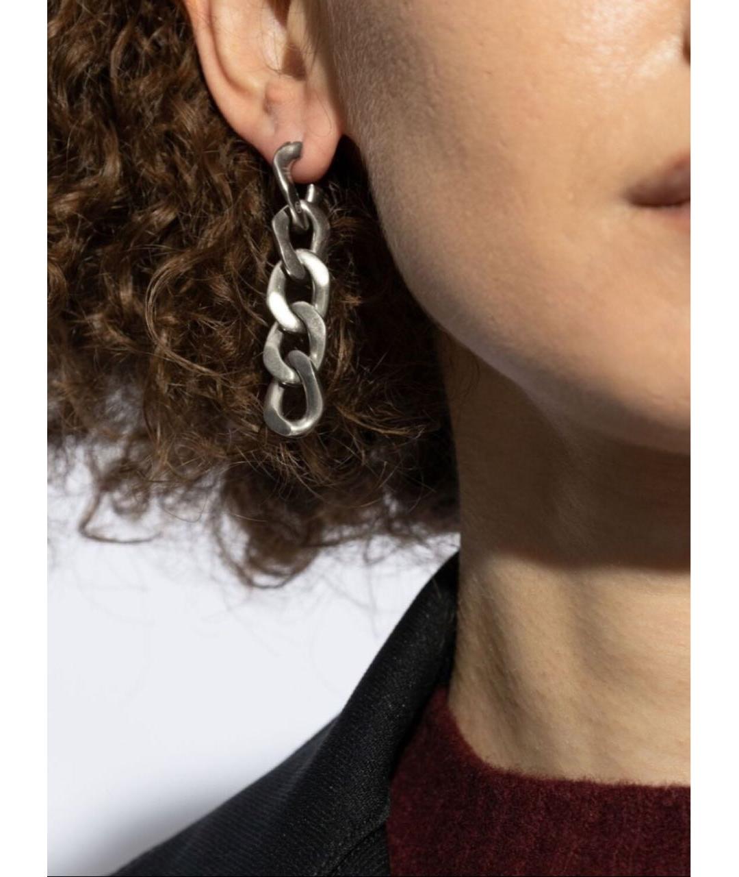 MAISON MARGIELA Серебряные серебряные серьги, фото 5