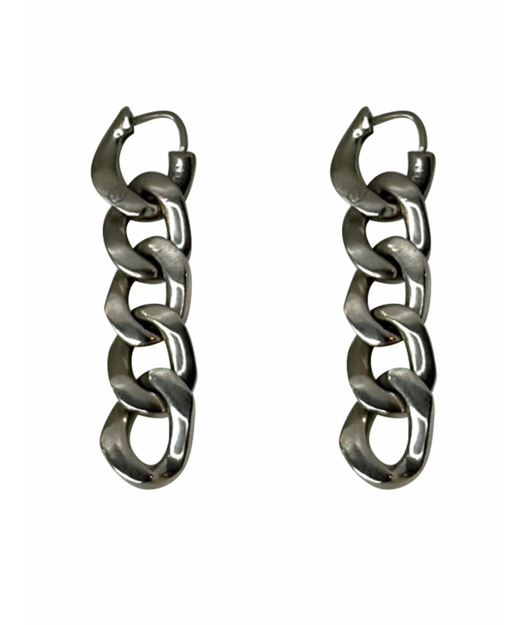 MAISON MARGIELA Серебряные серебряные серьги, фото 1