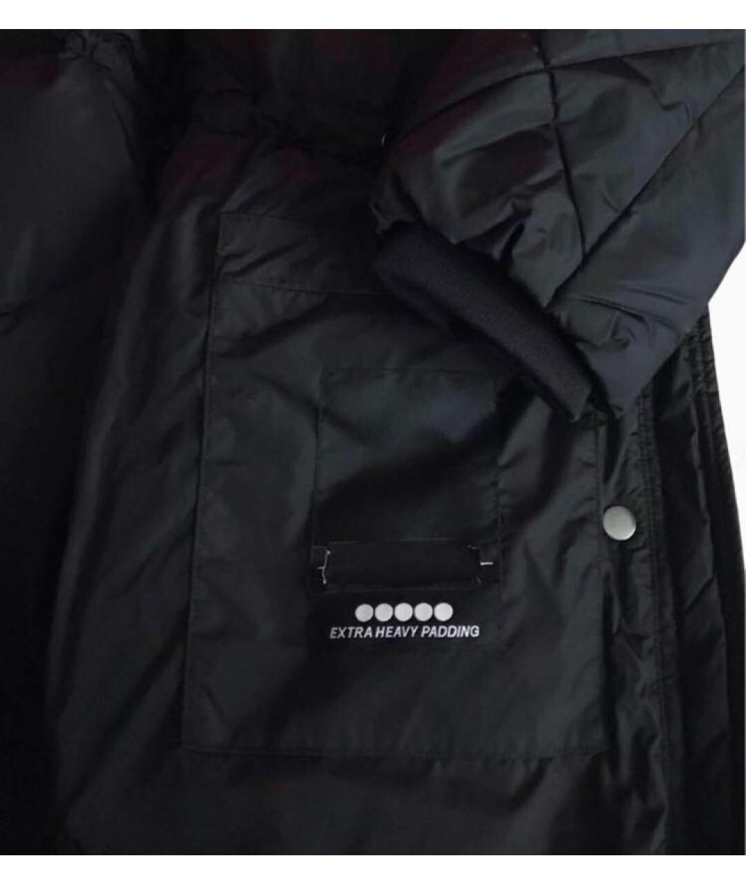 WEEKEND MAX MARA Черный полиамидовый пуховик, фото 8