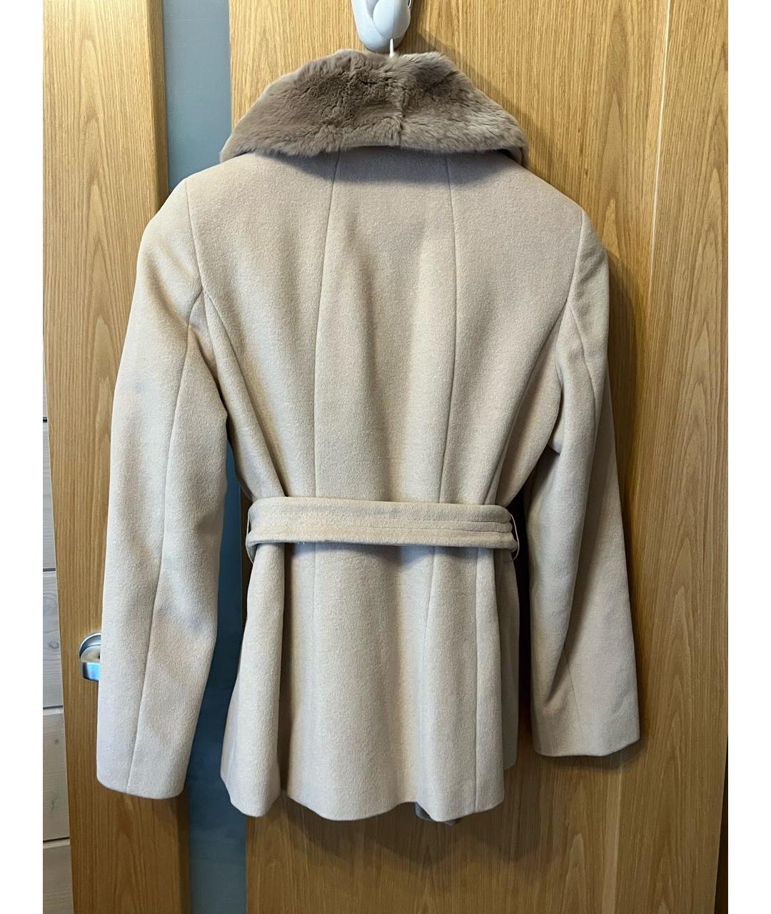 MAX MARA Бежевая шерстяная куртка, фото 2