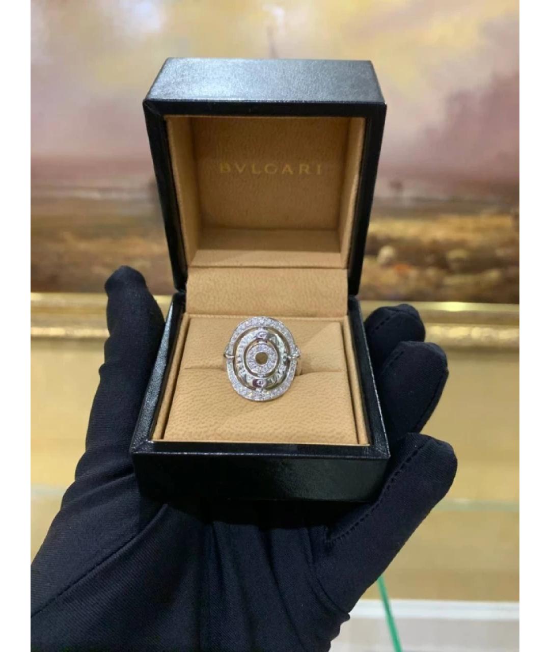 BVLGARI Серебряное кольцо из белого золота, фото 2