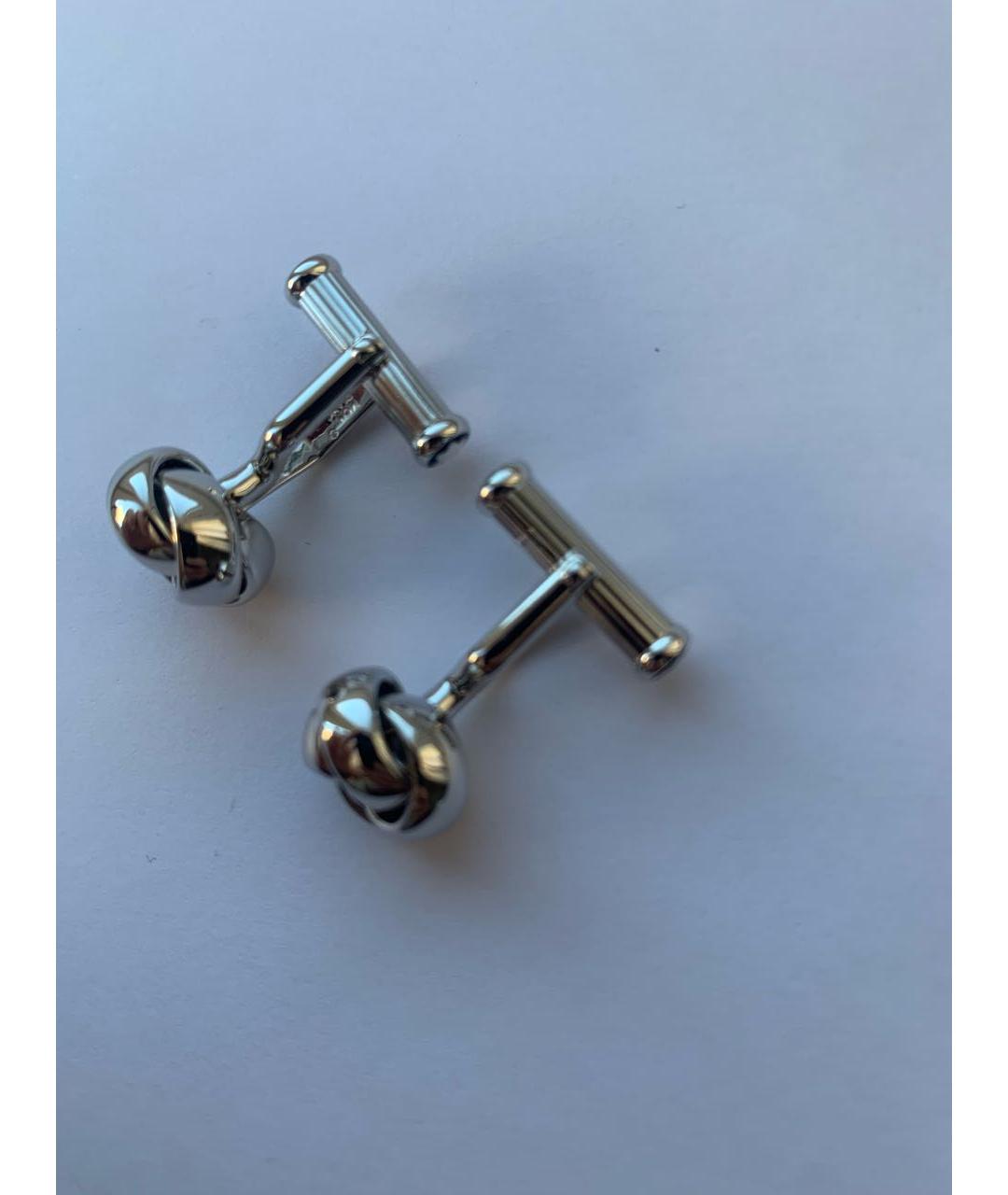 MONTBLANC Серебряные металлические запонки, фото 2