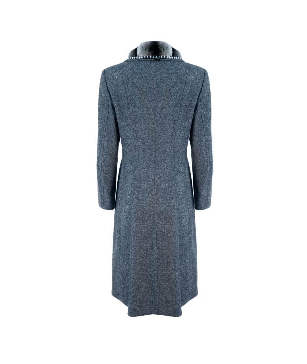 ESCADA Серое шерстяное пальто, фото 2