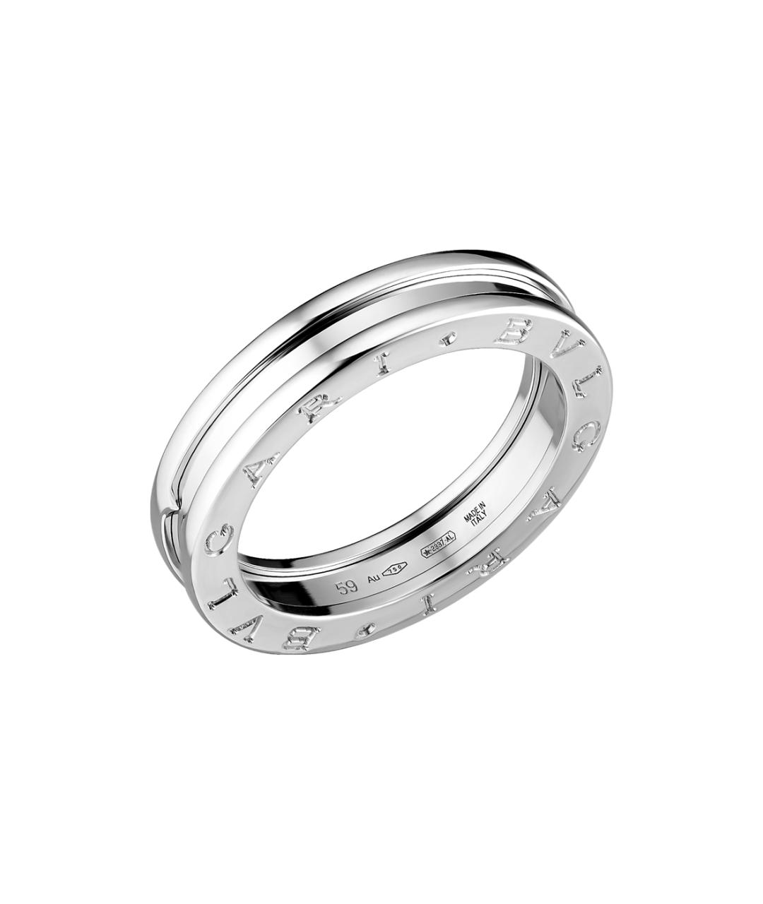 BVLGARI Серебряное кольцо из белого золота, фото 1