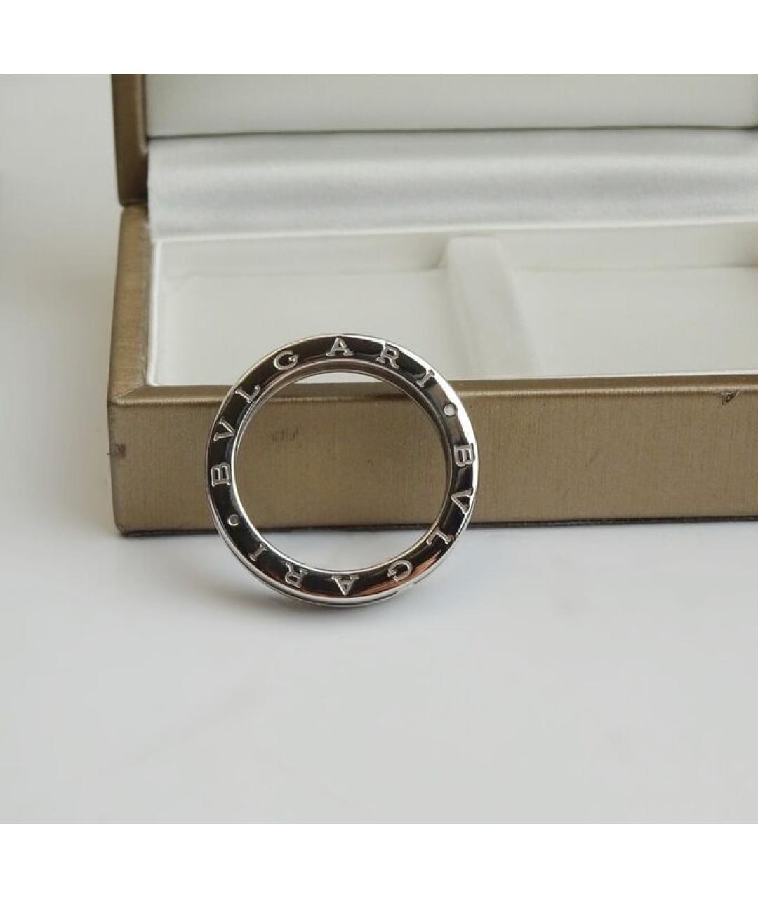 BVLGARI Серебряное кольцо из белого золота, фото 3