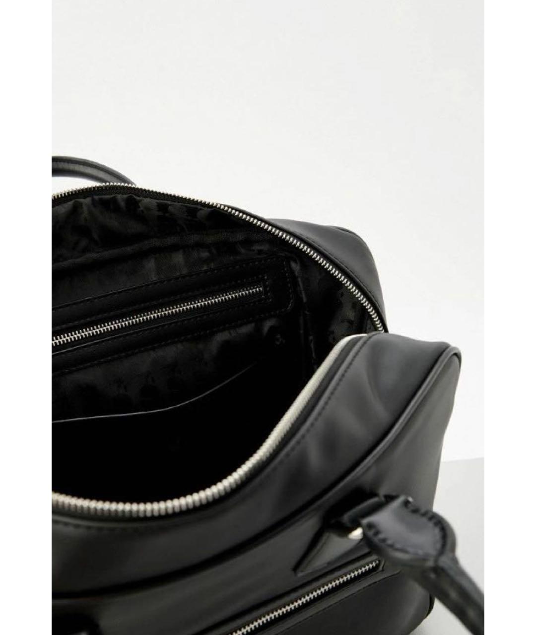 KARL LAGERFELD Черный портфель, фото 3