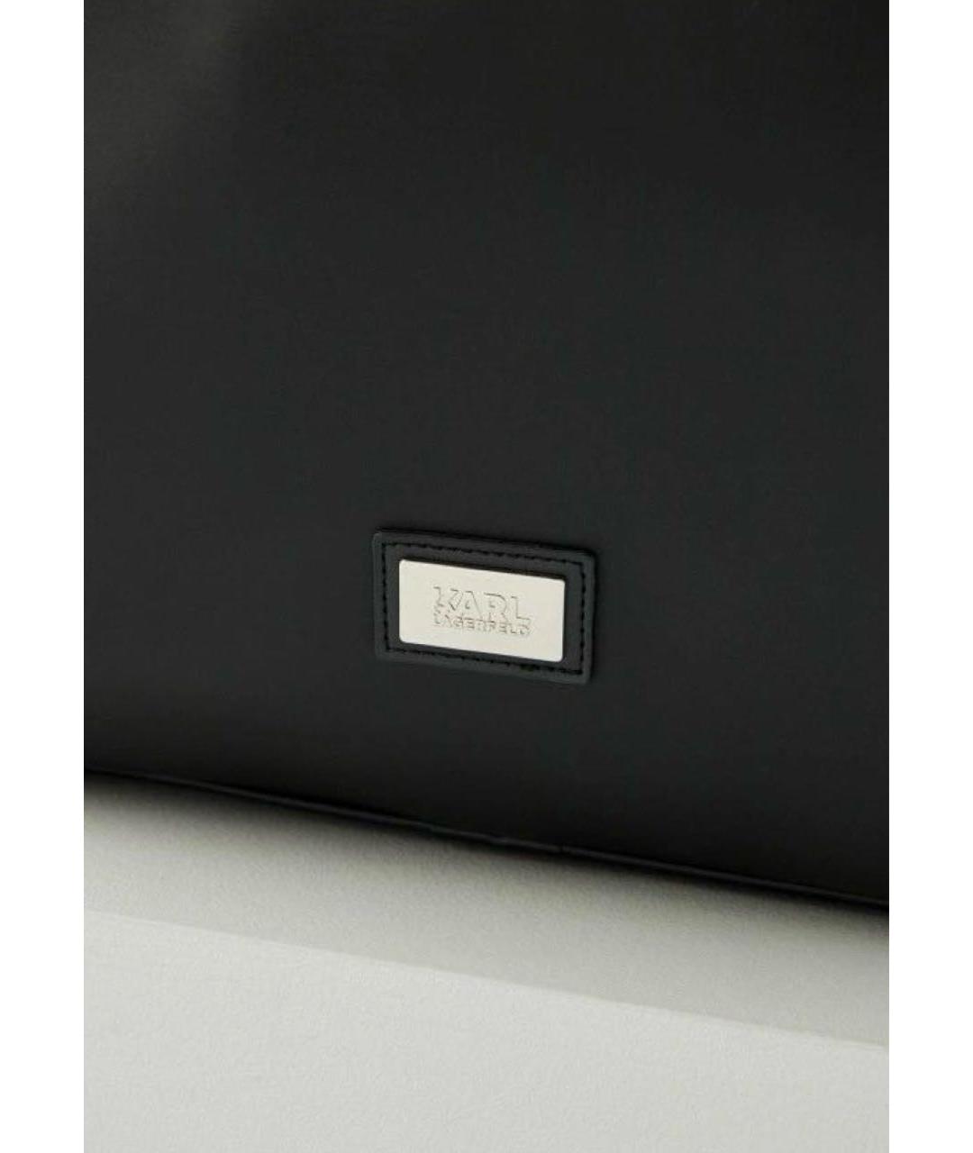KARL LAGERFELD Черный портфель, фото 4