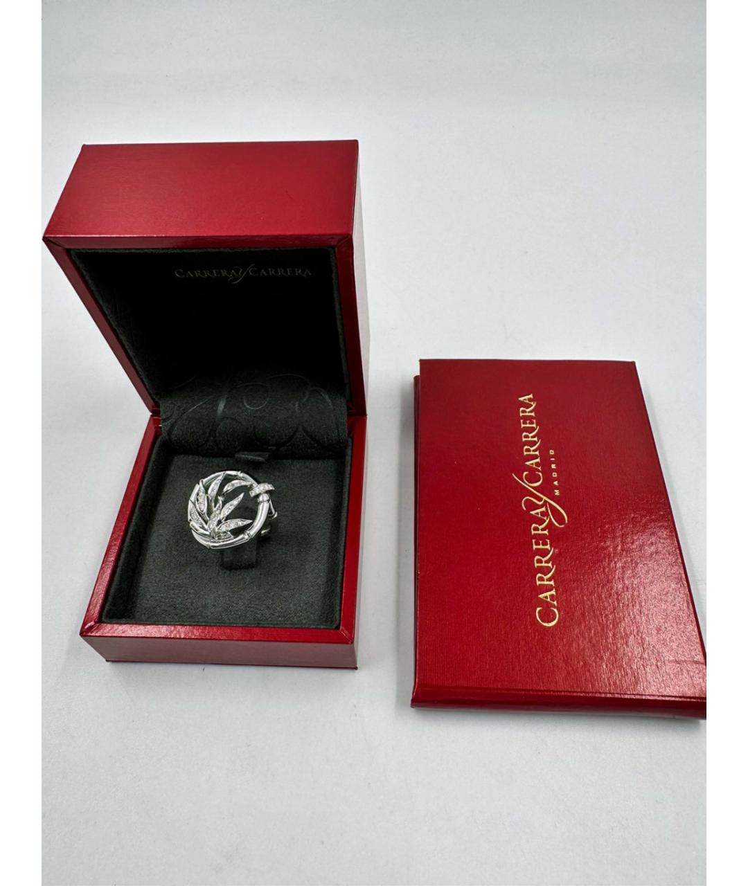 CARRERA Y CARRERA Серебряное кольцо из белого золота, фото 2
