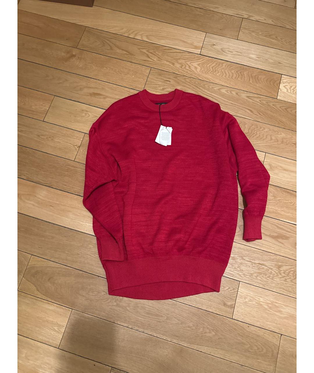 ISABEL MARANT Красный шерстяной джемпер / свитер, фото 5