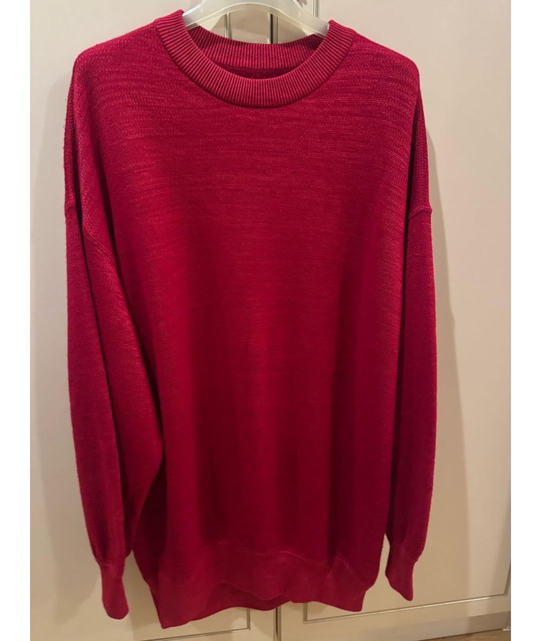 ISABEL MARANT Красный шерстяной джемпер / свитер, фото 9