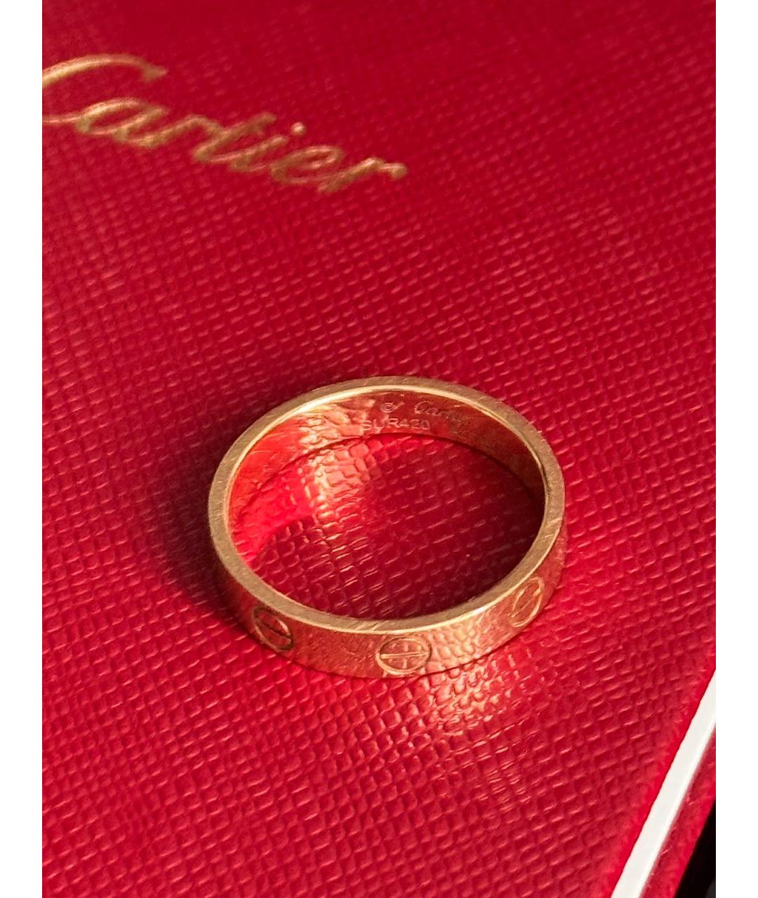 CARTIER Золотое кольцо из желтого золота, фото 7