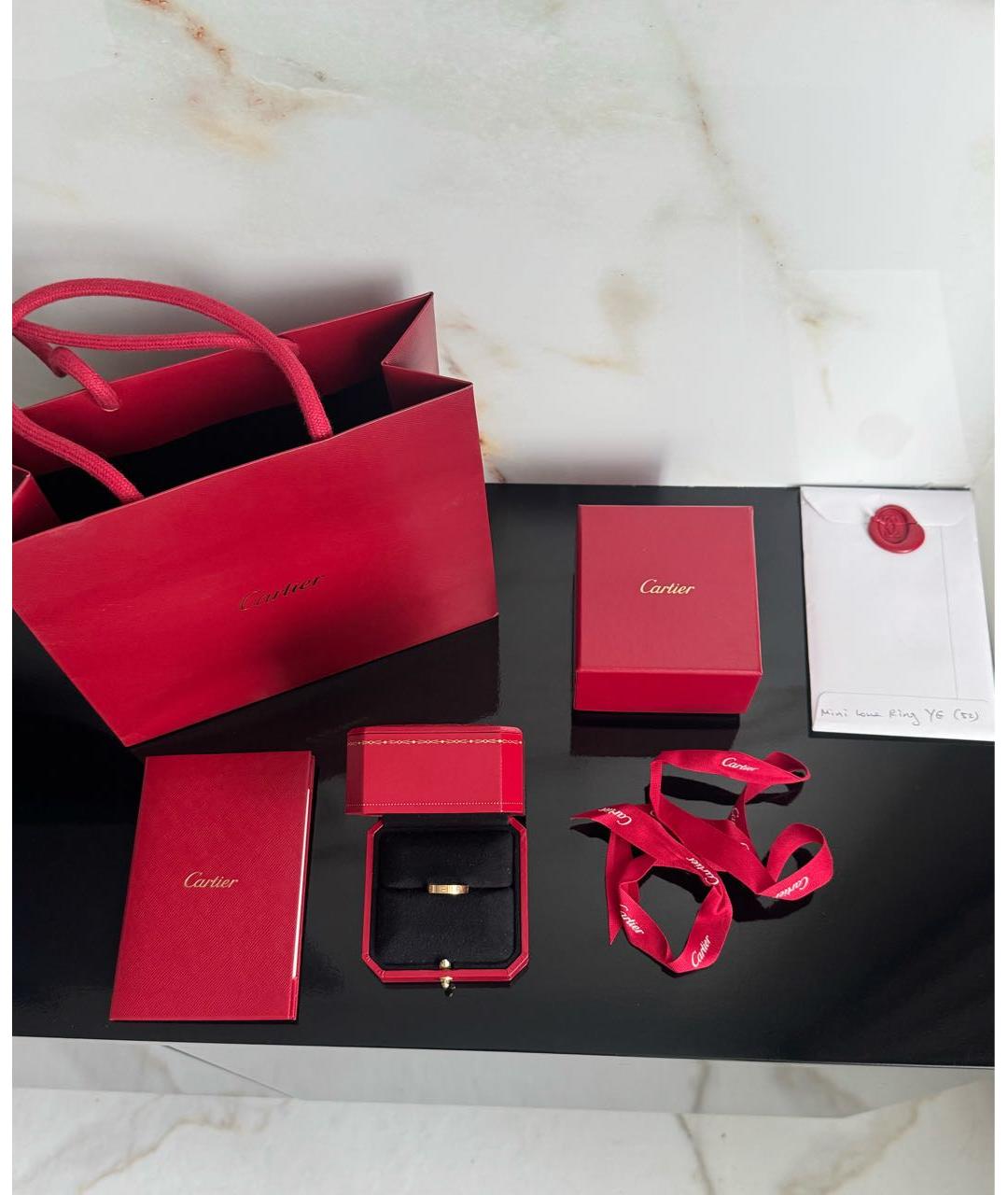 CARTIER Золотое кольцо из желтого золота, фото 2