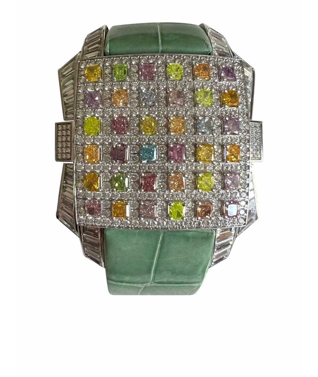 CHOPARD Салатовые часы из экзотической кожи, фото 1