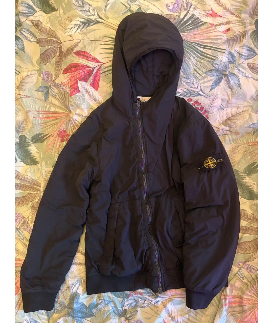STONE ISLAND Черная куртка, фото 7