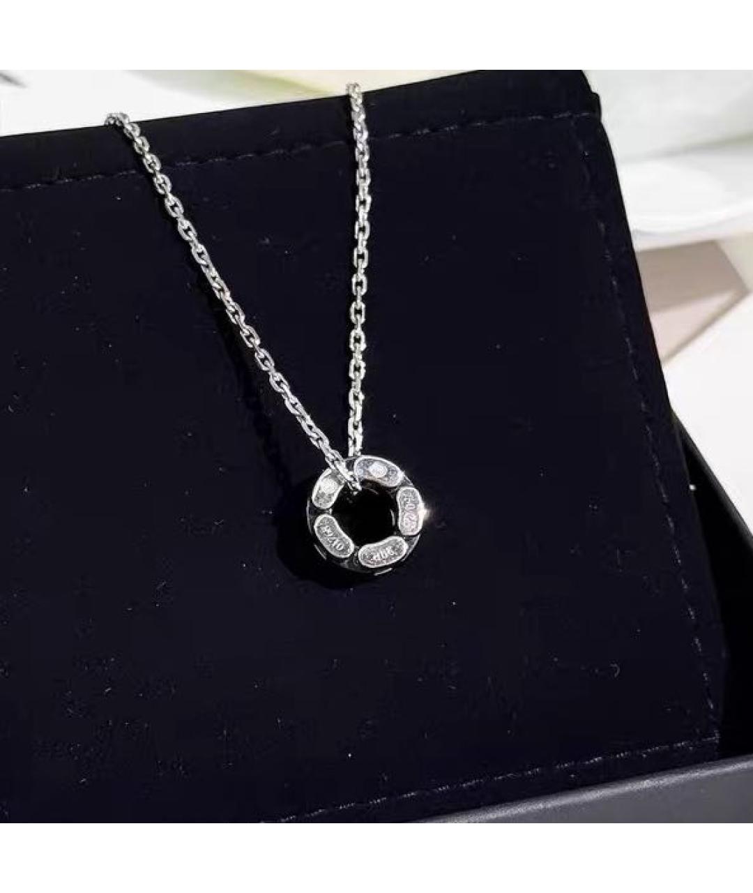 CHANEL Черное колье из белого золота, фото 3