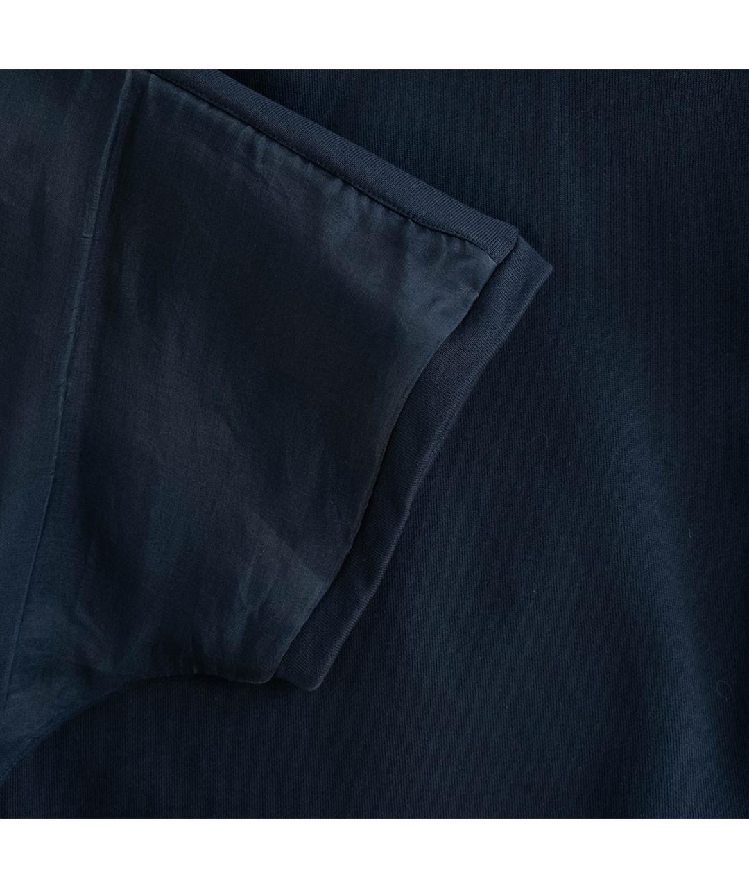 LANVIN Черное хлопковое повседневное платье, фото 3