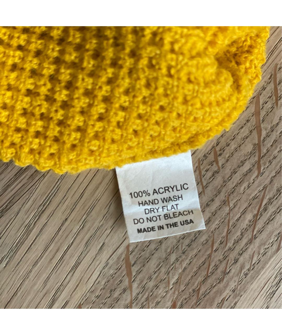 Aimé Leon Dore Желтая шапка, фото 3