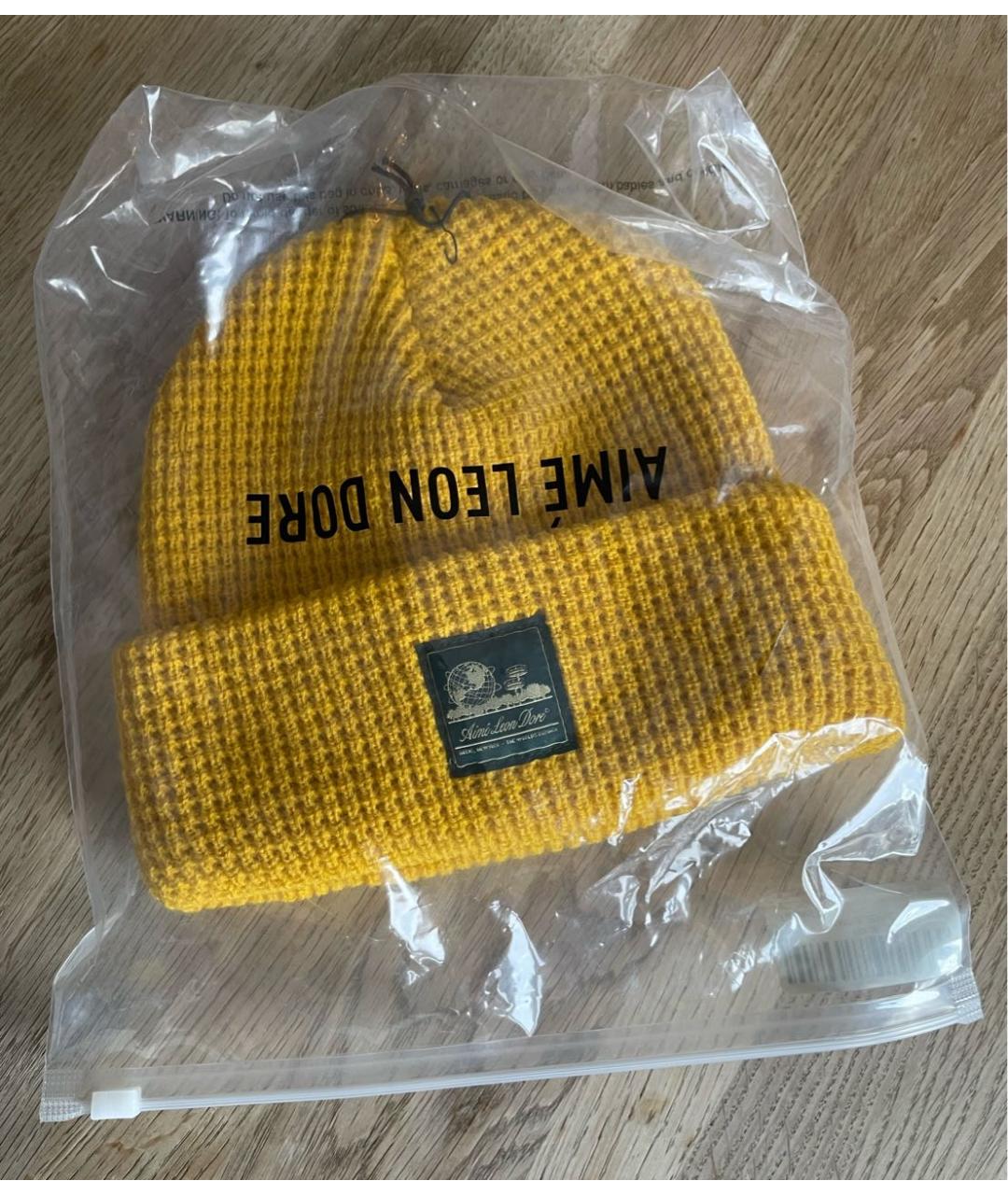 Aimé Leon Dore Желтая шапка, фото 2