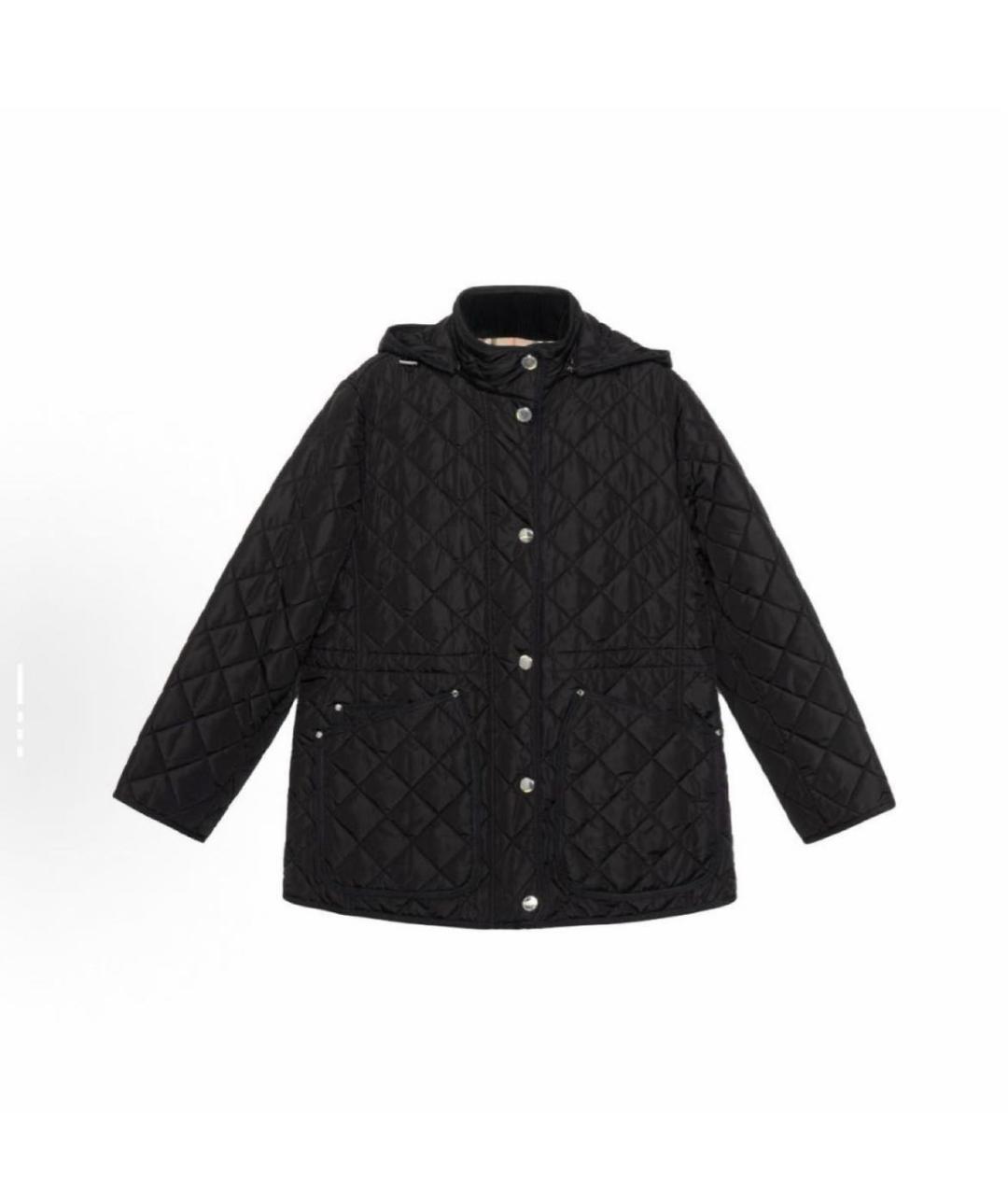 BURBERRY Черная куртка, фото 2