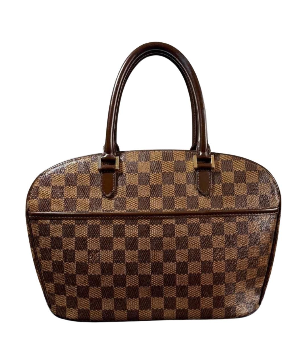 LOUIS VUITTON Коричневая сумка с короткими ручками, фото 1