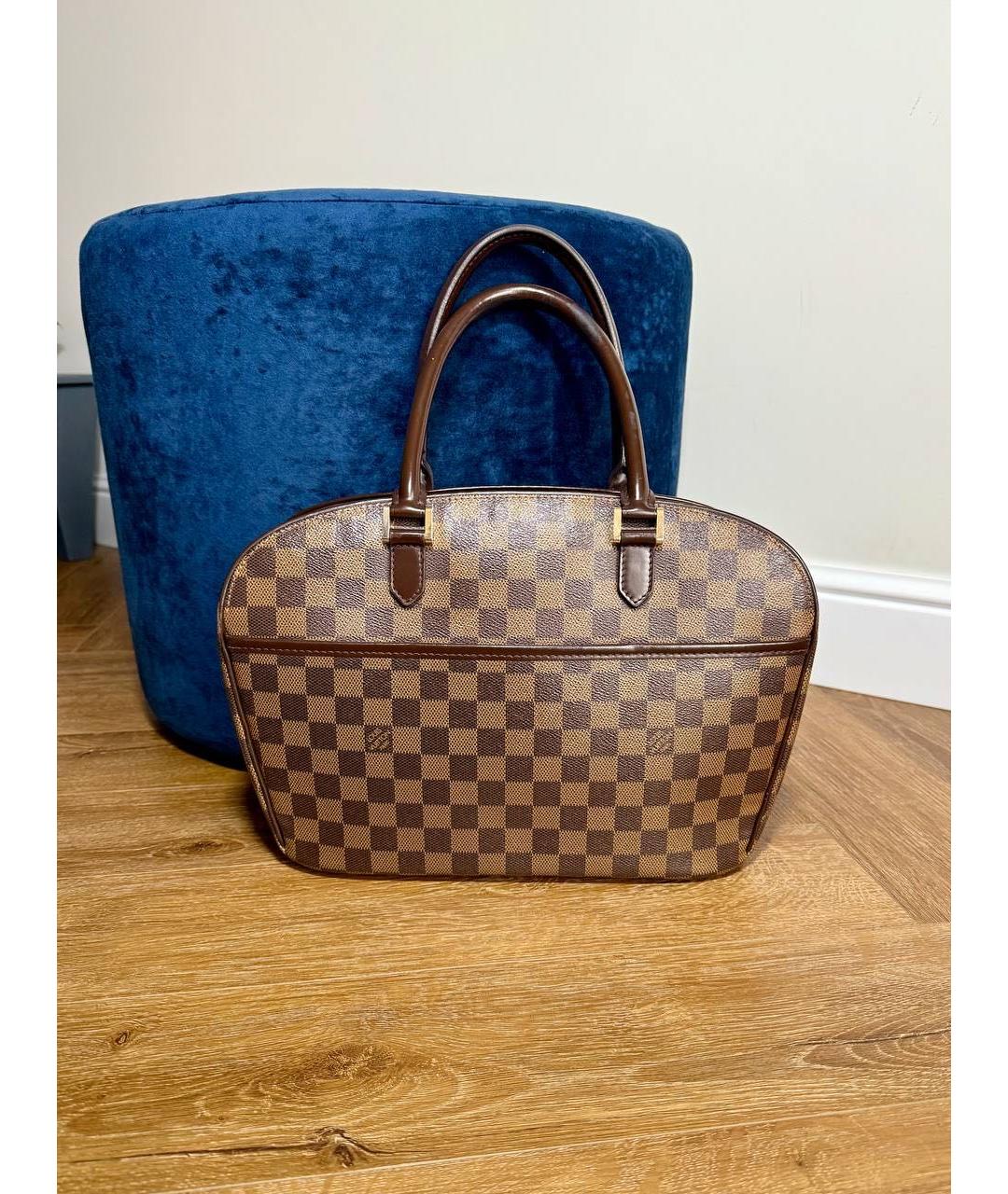 LOUIS VUITTON Коричневая сумка с короткими ручками, фото 2