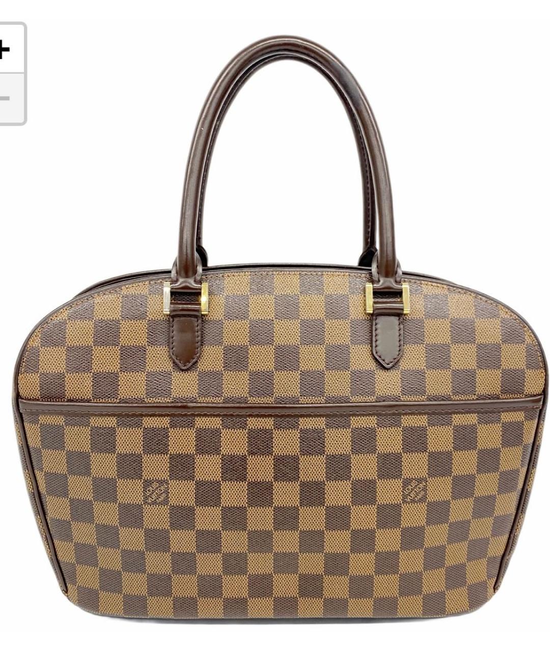 LOUIS VUITTON Коричневая сумка с короткими ручками, фото 7