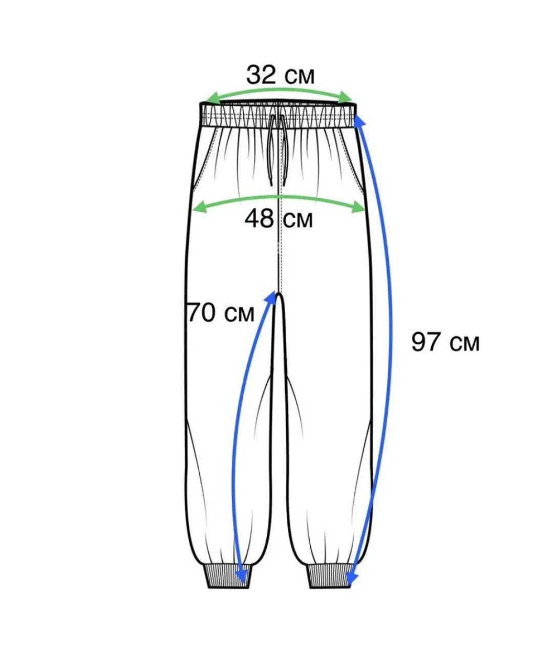 ADIDAS BY STELLA MCCARTNEY Черные хлопковые спортивные брюки и шорты, фото 2